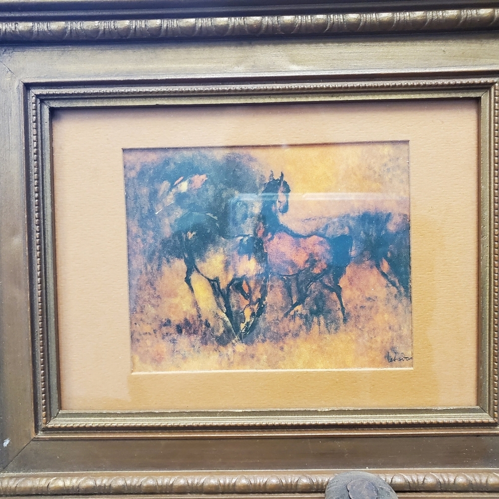 LEBADANG RED HORSES COLLECTOR'S PIECE